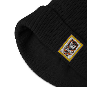 "HBCU" Organic ribbed beanie