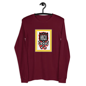 "HBCU" Unisex Long Sleeve Tee