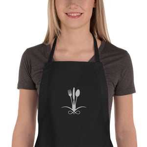 "SAULSBERRY" - "The Genevieve"  Embroidered Apron