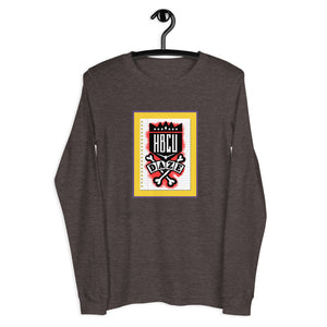 "HBCU" Unisex Long Sleeve Tee