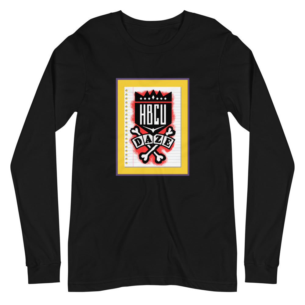 "HBCU" Unisex Long Sleeve Tee