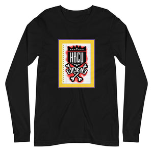 "HBCU" Unisex Long Sleeve Tee