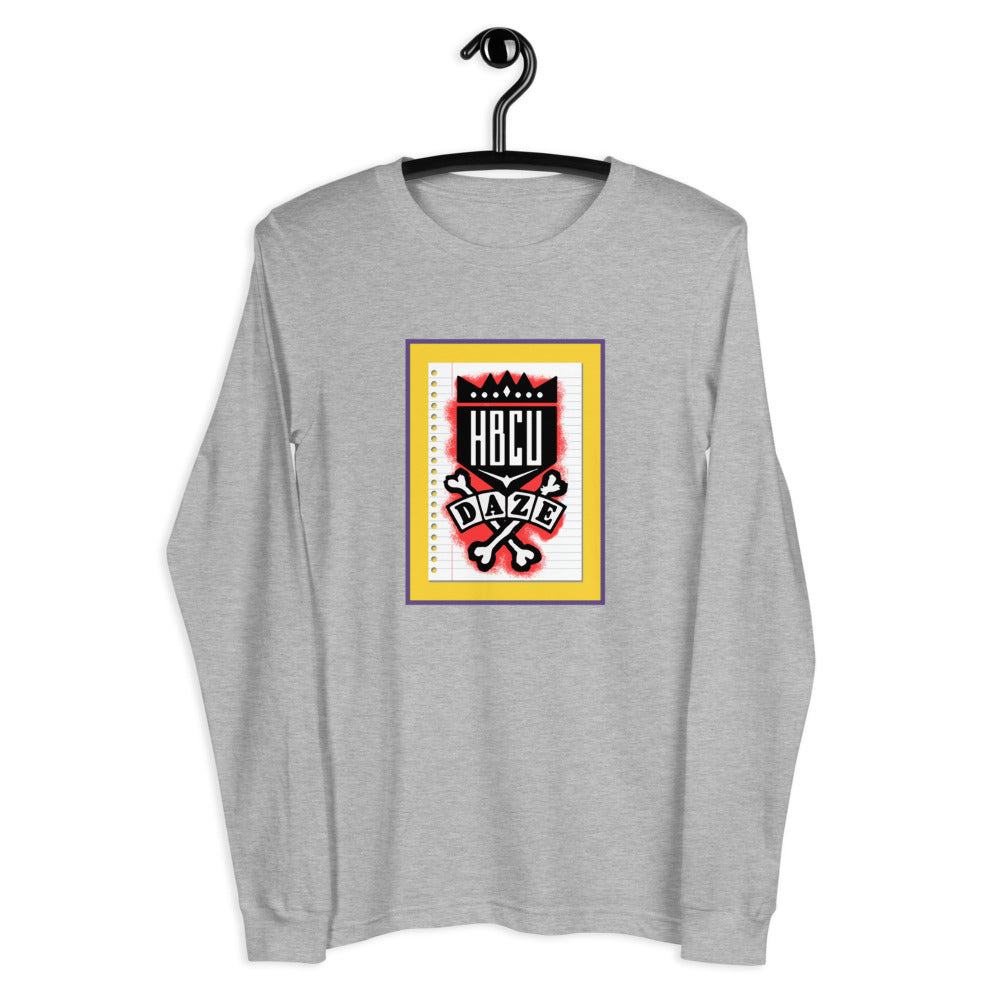 "HBCU" Unisex Long Sleeve Tee