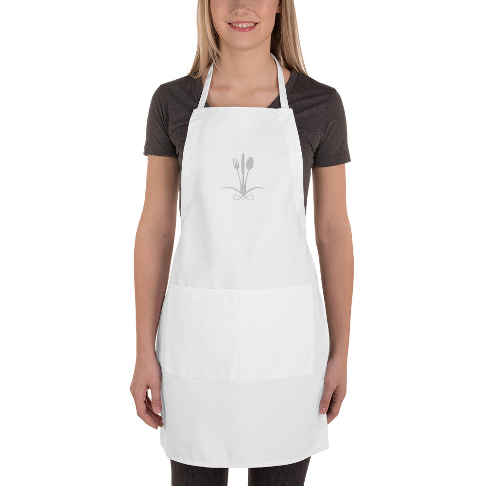 "SAULSBERRY" - "The Genevieve"  Embroidered Apron