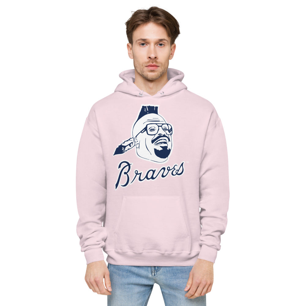 JVaz Designs Blue Cee Brave Unisex fleece hoodie